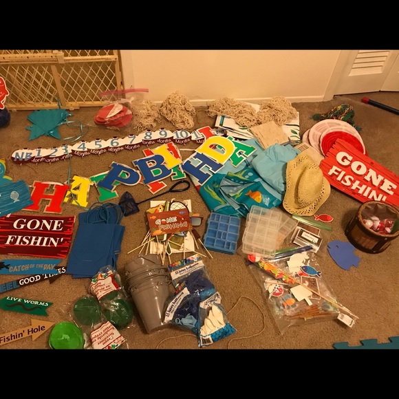 Fishing birthday decorations - Picture 2 of 7